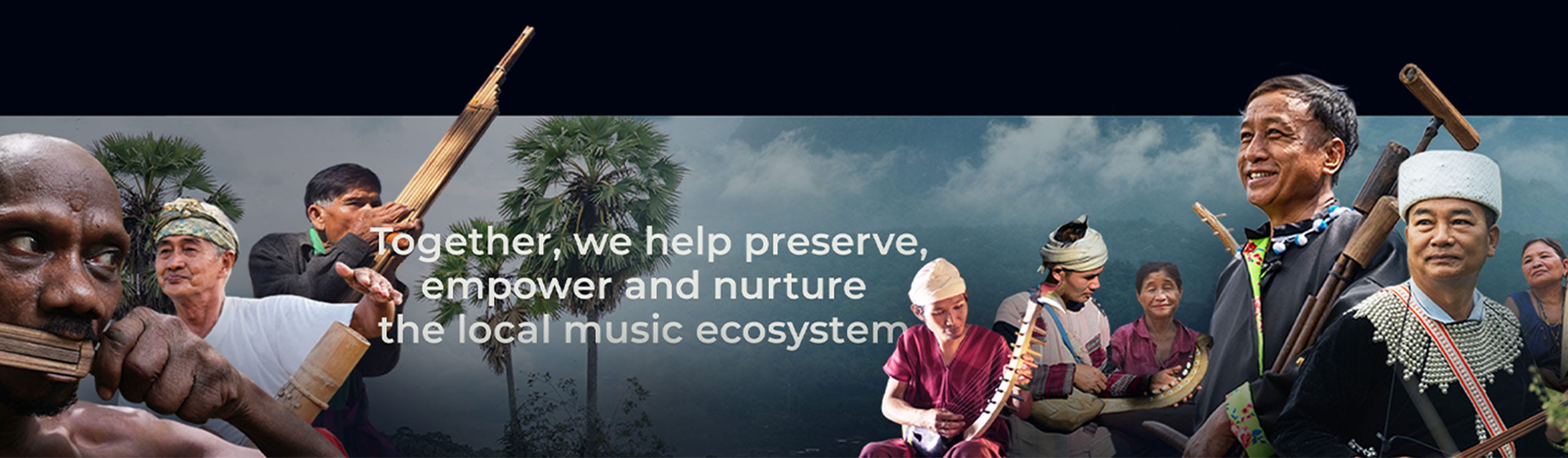 music banner desktop
